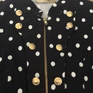 Black dance or cosplay jacket